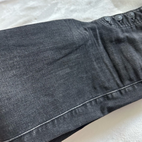 Express Skinny High Rise Black Skinny Jeans sz 00 - Picture 4 of 5
